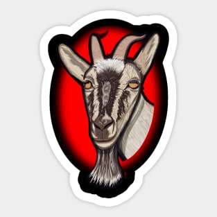 The goat Sticker